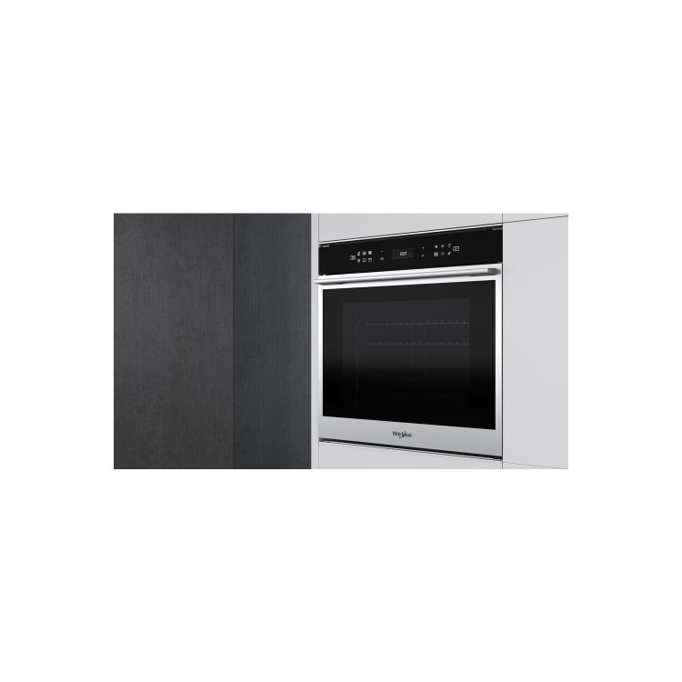 Whirlpool Single Oven with Pyrolytic Cleaning - Stainless Steel