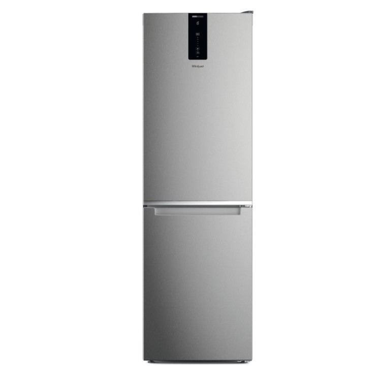 Whirlpool 335 Litre 70/30 Freestanding Fridge Freezer - Inox