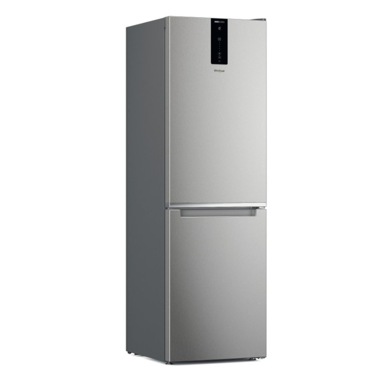 Whirlpool 335 Litre 70/30 Freestanding Fridge Freezer - Inox