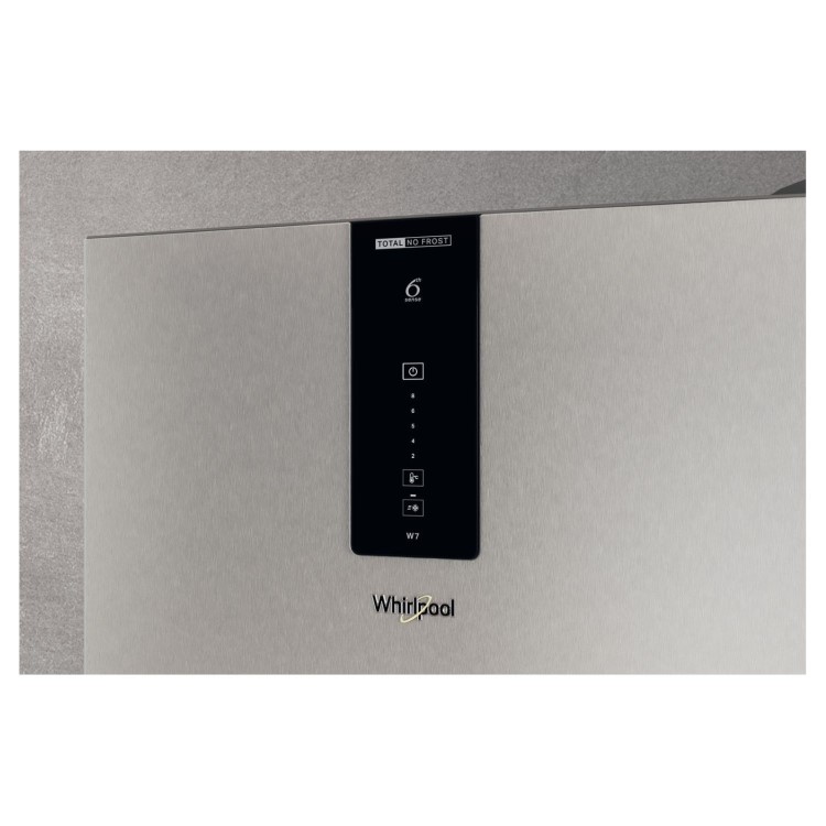 Whirlpool 335 Litre 70/30 Freestanding Fridge Freezer - Inox