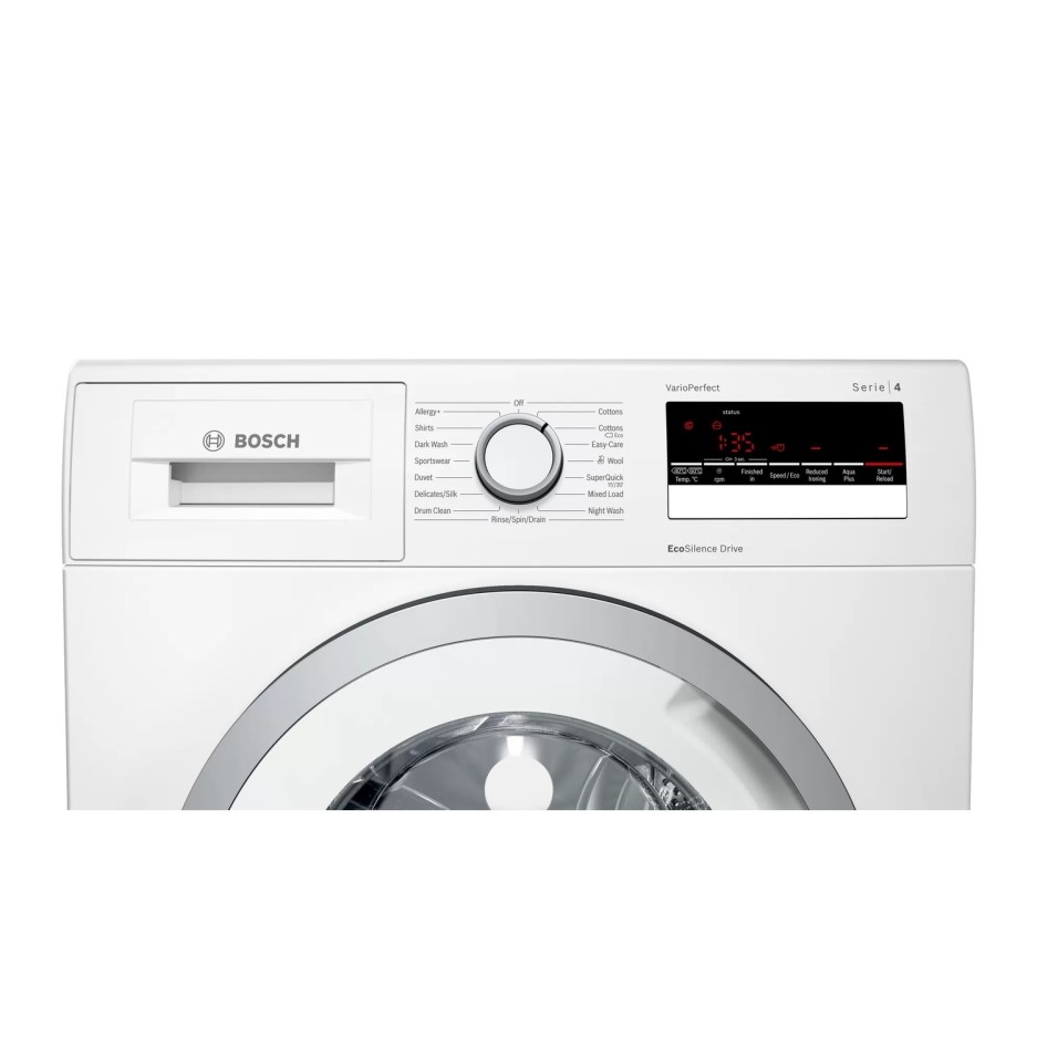 bosch washing machine varioperfect ecosilence drive