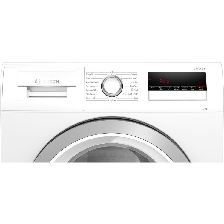 Bosch Series 4 9kg 1400rpm Freestanding Washing Machine - White