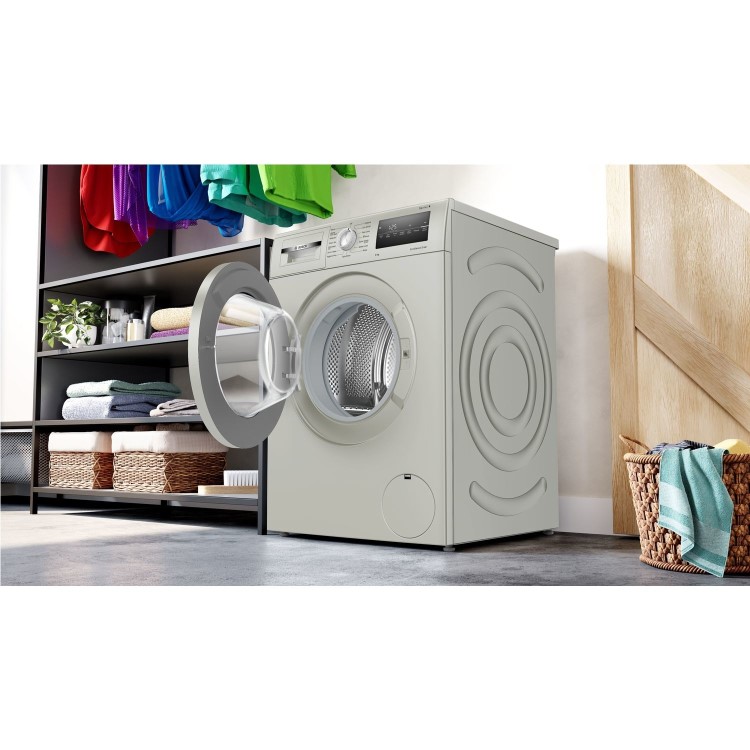 Bosch Series 4 8kg 1400rpm Washing Machine - Silver