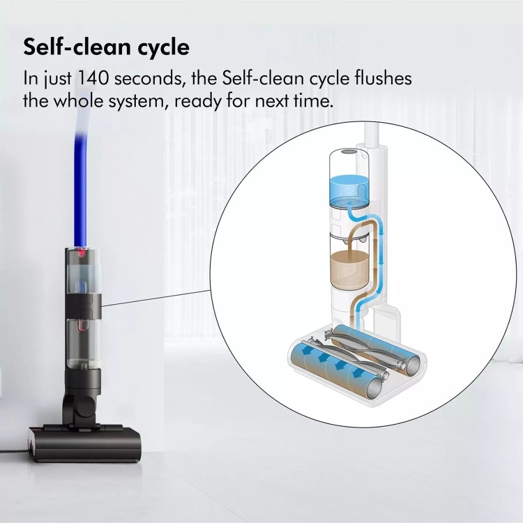 Dyson WashG1&#153; Cordless Hard Floor Wet Cleaner - Ultra Blue & Matte Black