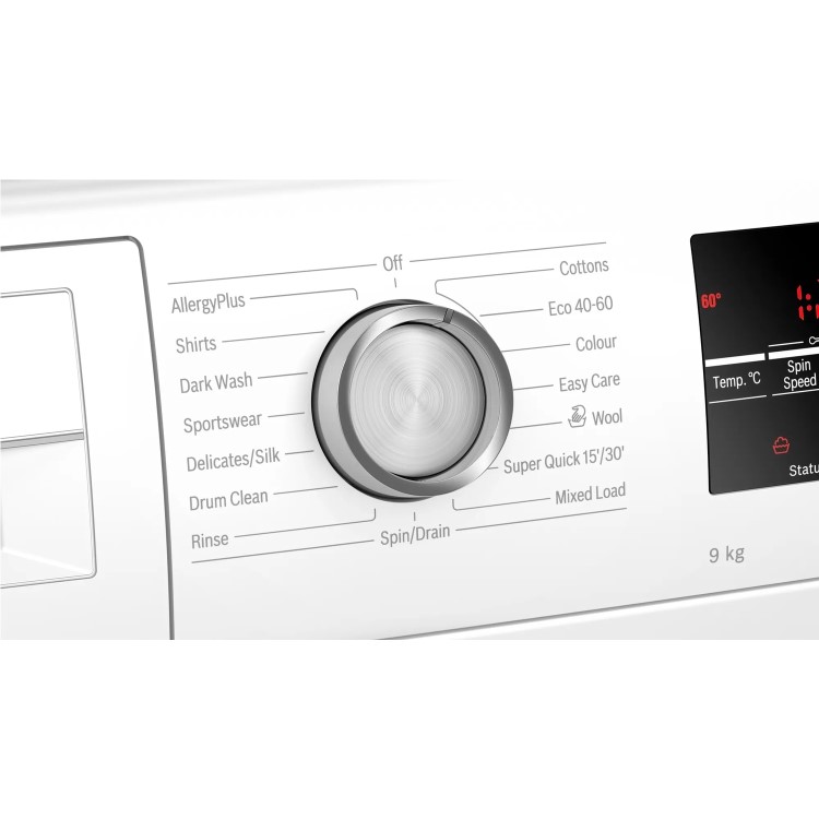 Bosch Series 6 9kg 1400rpm Freestanding Washing Machine - White