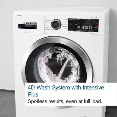 Bosch Series 8 10kg 1600rpm Freestanding Washing Machine - White