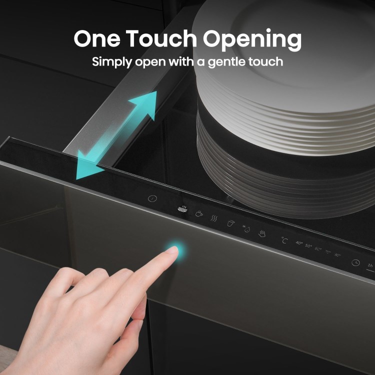 Hisense Built-In Warming Drawer with Touch Control - Black