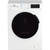 Refurbished Beko WDL742431W Freestanding 7/4KG 1200 Spin Washer Dryer White