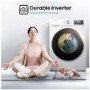 Hisense 3 Series 8kg Wash 5kg Dry 1400rpm Washer Dryer - White