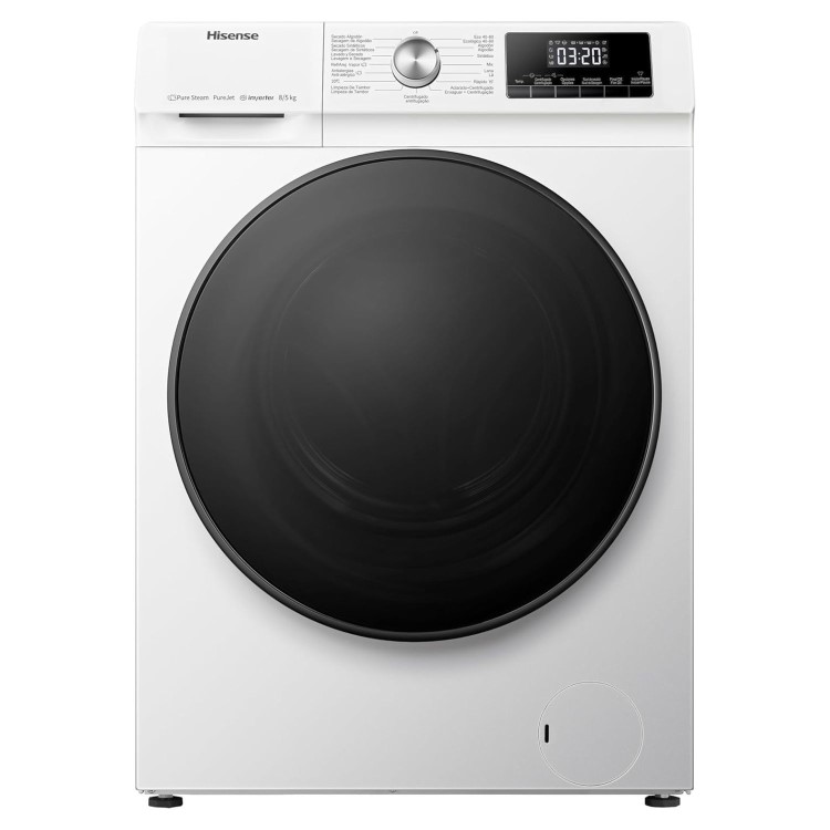 Hisense 3 Series 8kg Wash 5kg Dry 1400rpm Washer Dryer - White