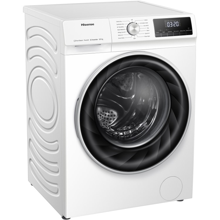 Hisense QY Series 9kg 1400rpm Freestanding Washer Dryer With Steam - White