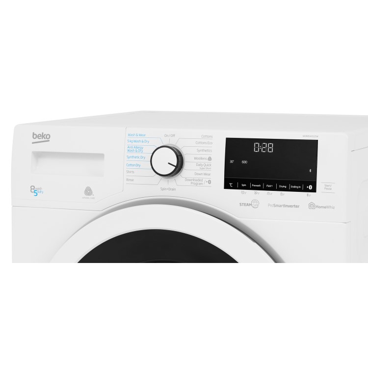 Beko WDR8540121W 8kg Wash 5kg Dry 1400rpm Freestanding Washer Dryer - White