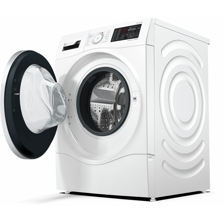 Refurbished Bosch Series 6 WDU28560GB Freestanding 10/6KG 1400 Spin Washer Dryer White