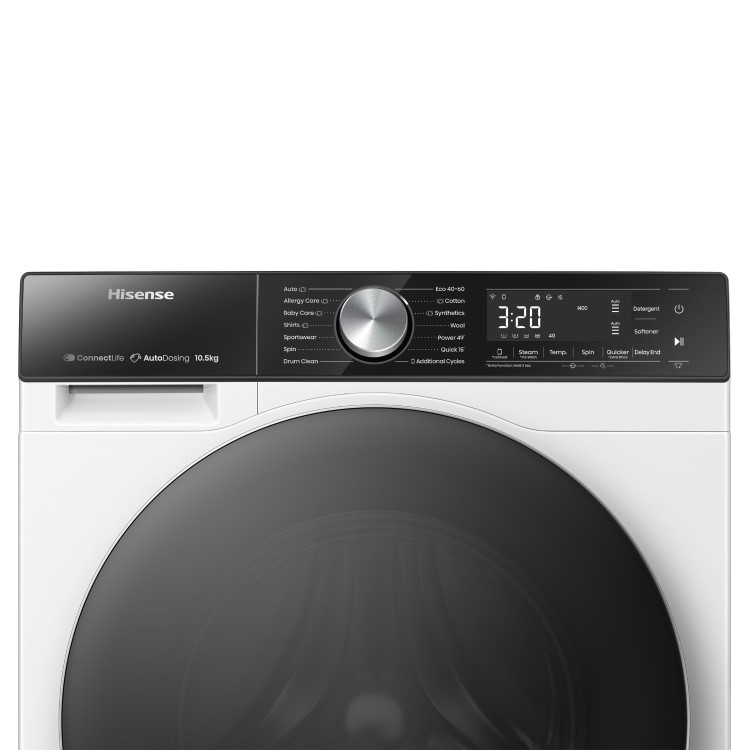 Hisense 5S Series 10.5kg 1400rpm Washing Machine - White