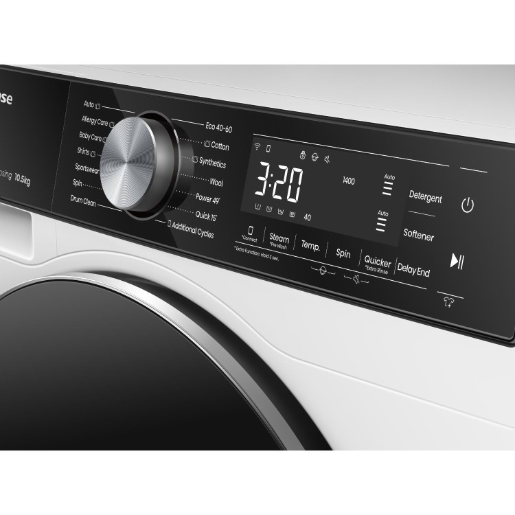 Hisense 5S Series 10.5kg 1400rpm Washing Machine - White