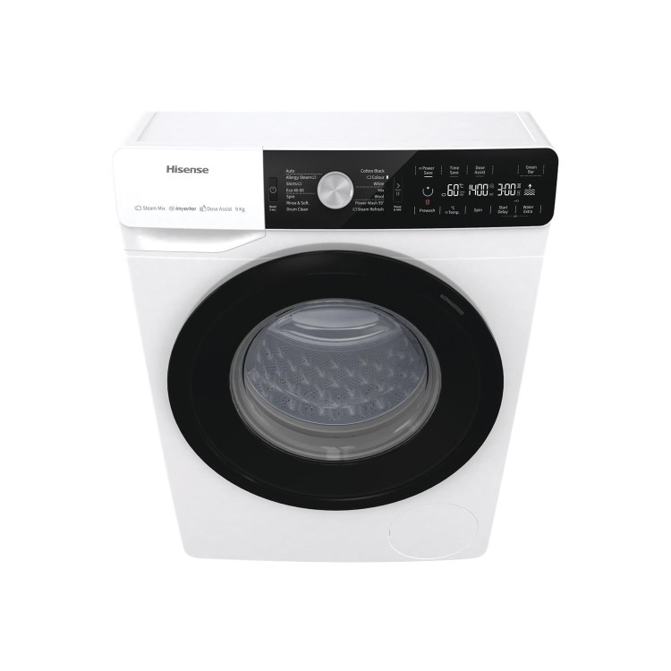 Hisense 9kg 1400rpm Washing Machine - White