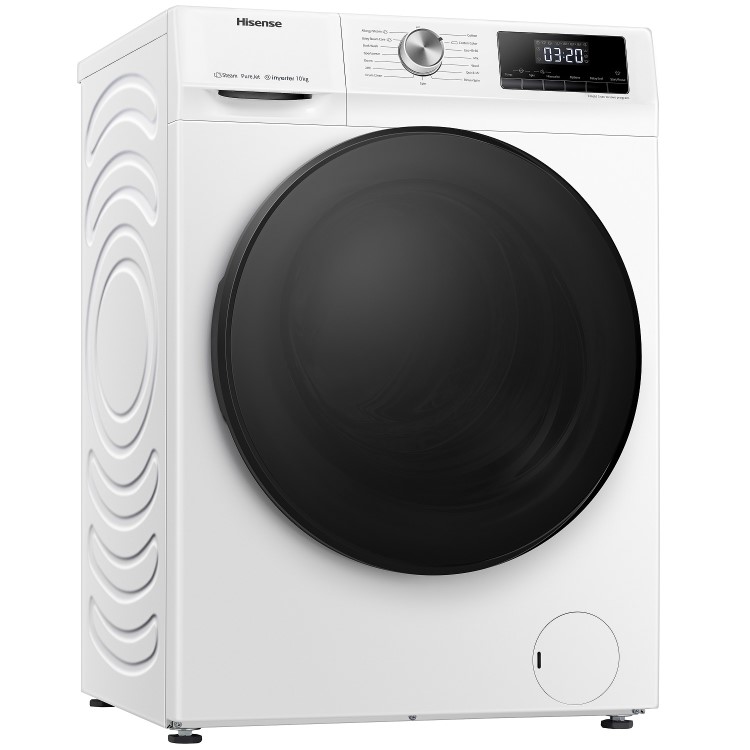 Hisense 10kg 1400rpm Washing Machine - White