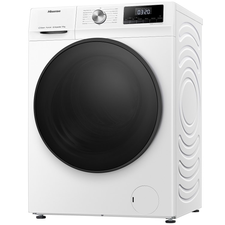 Hisense 10kg 1400rpm Washing Machine - White