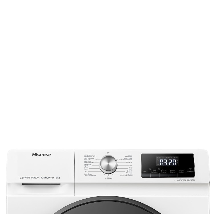 Hisense 3 Series 9kg 1400rpm Washing Machine - White