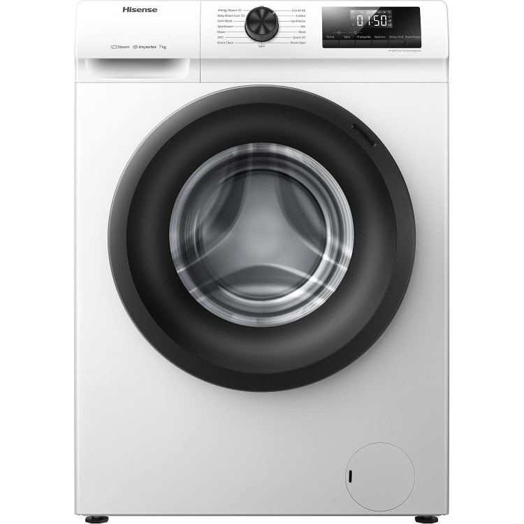 Hisense 1 Series 7kg 1200rpm Washing Machine - White