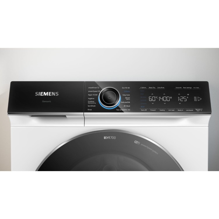 Siemens iQ700 9KG 1400rpm Washing Machine - White