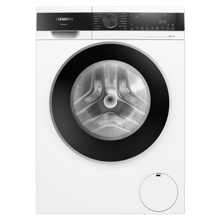 Siemens iQ500 9kg 1600rpm Washing Machine – White