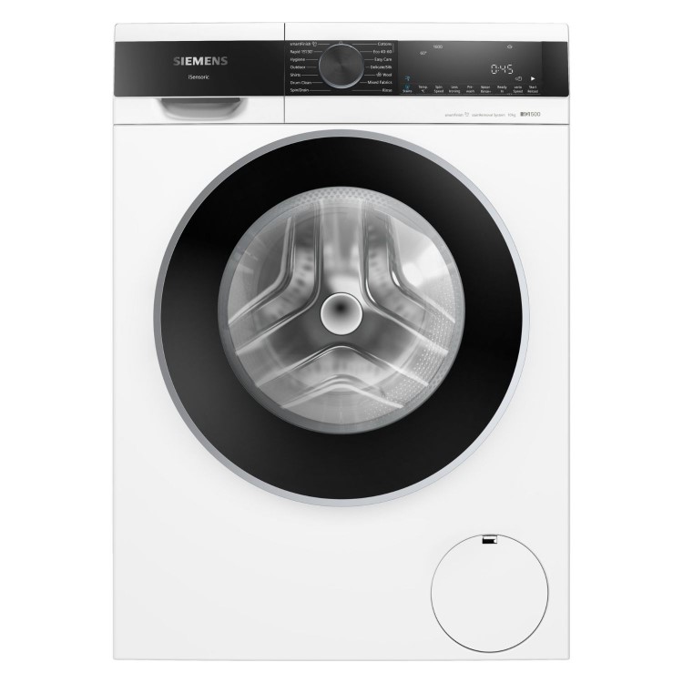 Refurbished Siemens iQ500 WG56G2Z0GB Freestanding 10KG 1600 Spin Washing Machine White