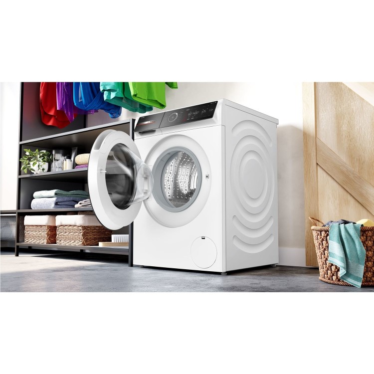 Refurbished Bosch Series 8 i-Dos WGB256A1GB Freestanding 10KG 1400 Spin Washing Machine White