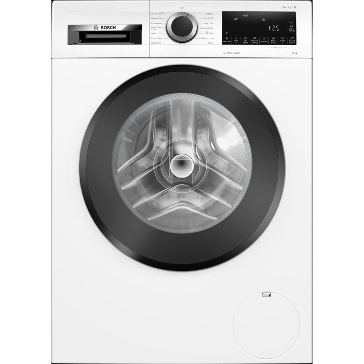 Refurbished Bosch Series 6 WGG24400GB Freestanding 9KG 1400 Spin Washing Machine White