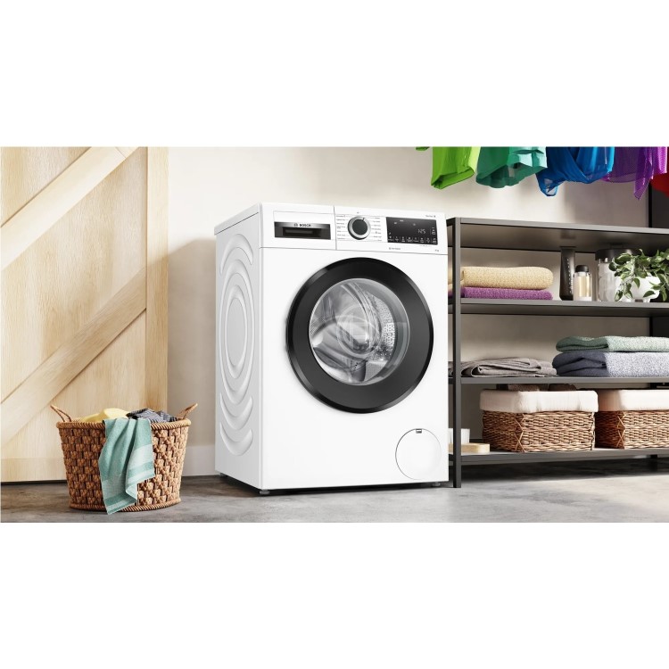 Refurbished Bosch Series 6 WGG24400GB Freestanding 9KG 1400 Spin Washing Machine White