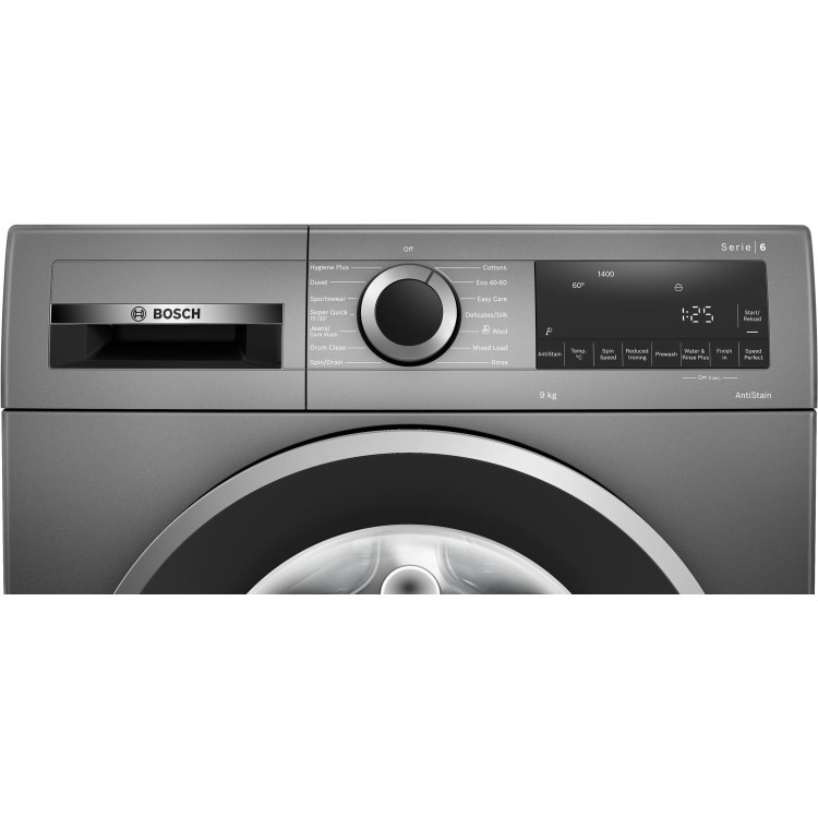 Bosch Series 6 9kg 1400rpm Washing Machine - Graphite