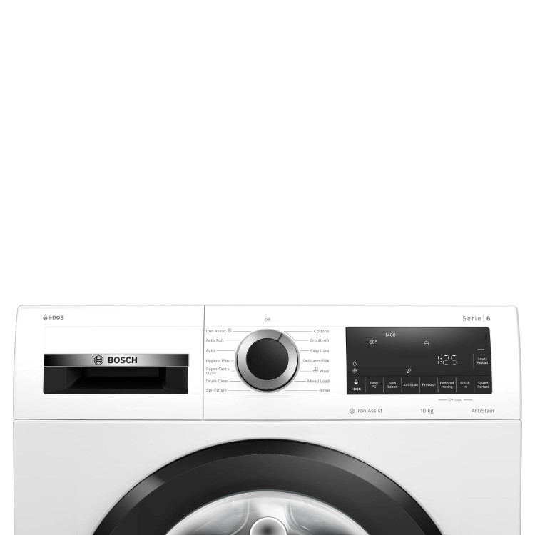 Bosch Series 6 i-Dos 10kg 1400rpm Washing Machine - White