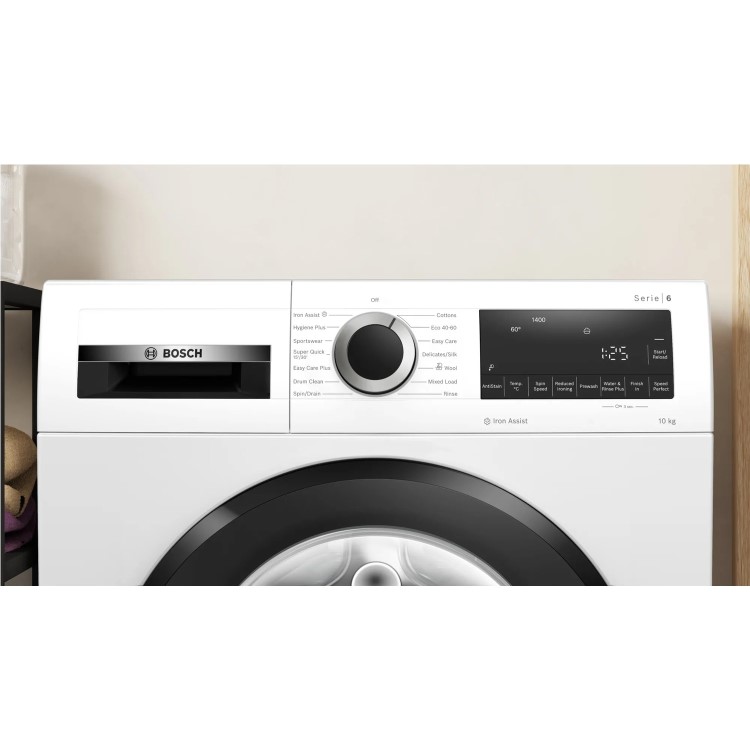 Bosch Series 6 10kg 1400rpm Washing Machine - White