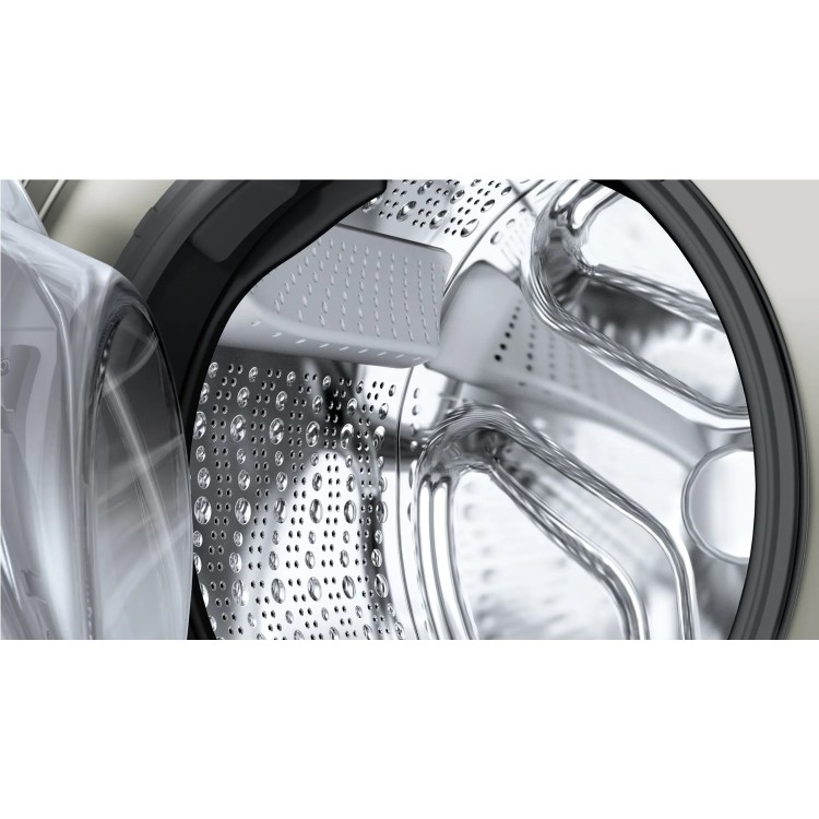 Refurbished Bosch Series 6 WGG254ZSGB Freestanding 10KG 1400 Spin Washing Machine Silver Inox