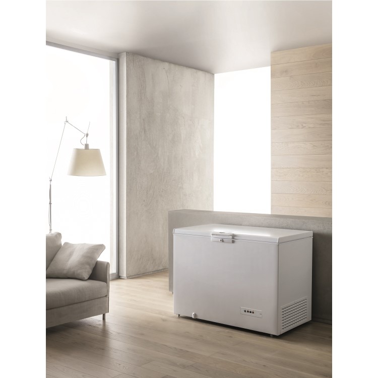 Whirlpool 312 Litre Chest Freezer - White