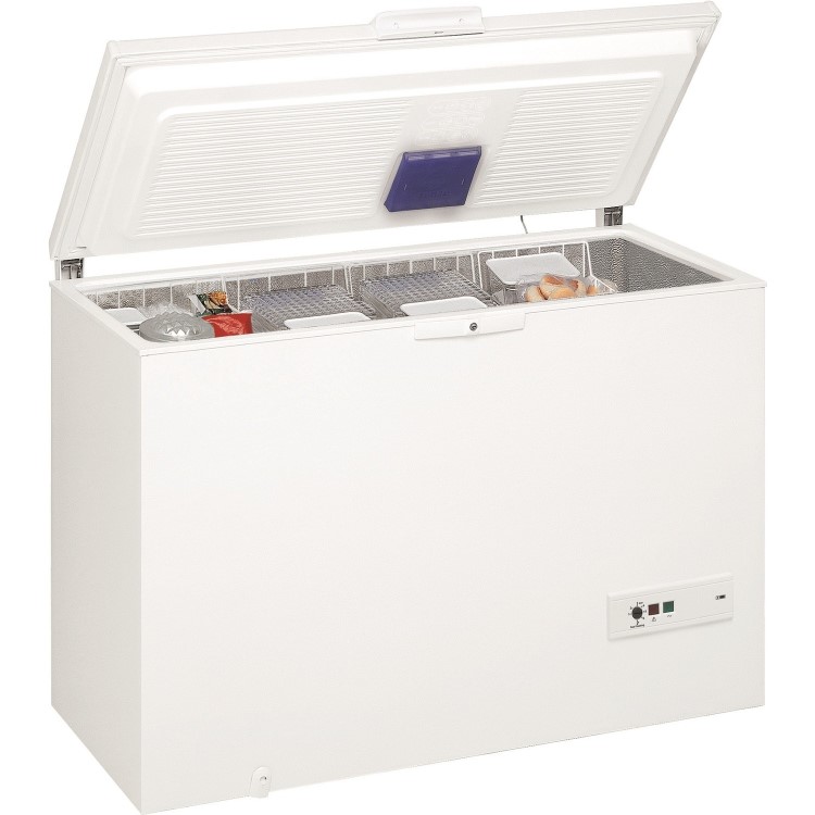 Whirlpool 432 Litre Chest Freezer - White