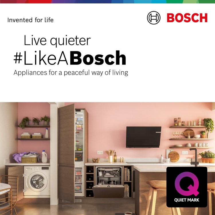 Bosch Series 6 8kg 1400rpm Integrated Washing Machine