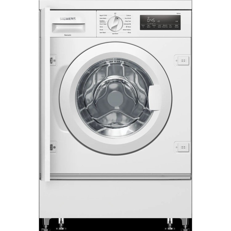 Siemens iQ700 8kg 1400rpm Integrated Washing Machine - White