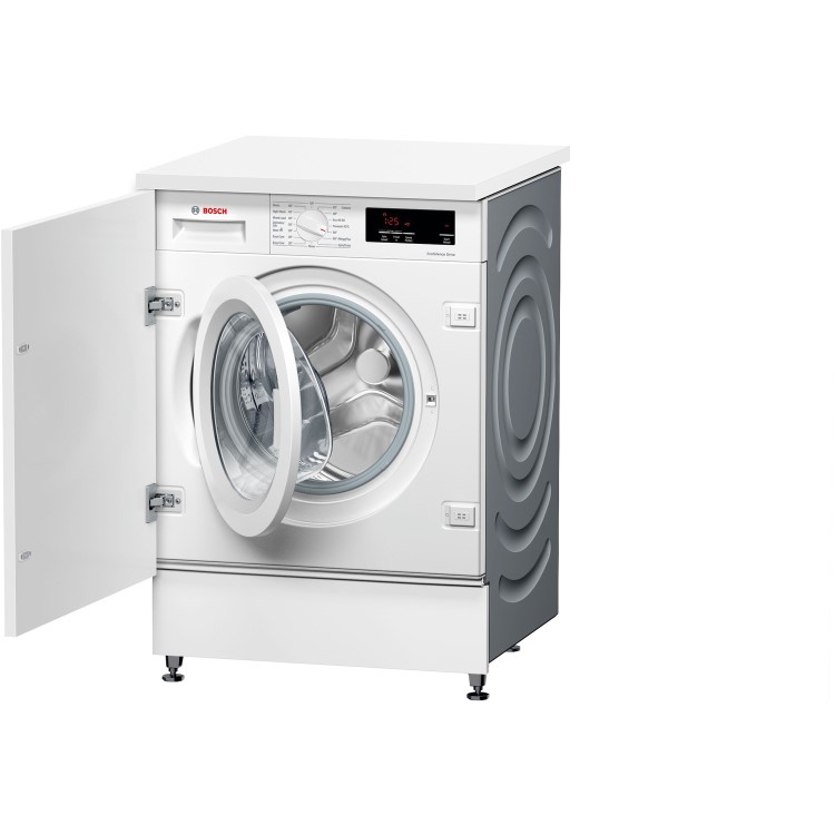 Refurbished Bosch Series 6 WIW28302GB Integrated 8KG 1400 Spin Washing Machine White