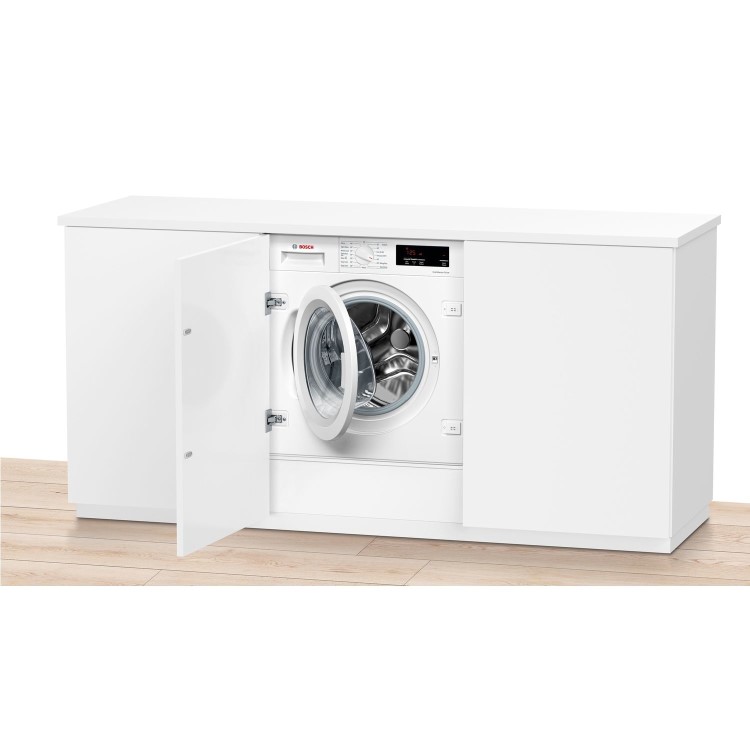 Refurbished Bosch Series 6 WIW28302GB Integrated 8KG 1400 Spin Washing Machine White