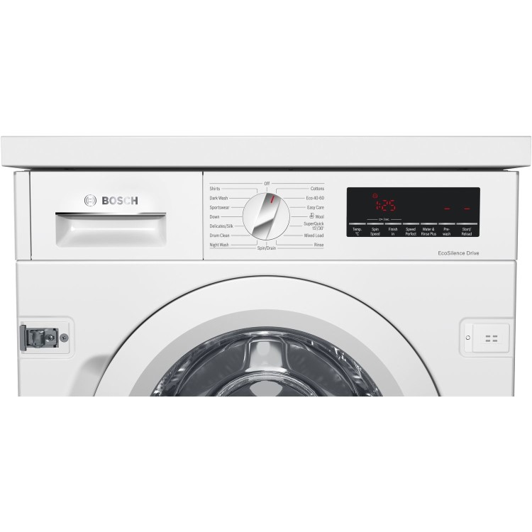 Refurbished Bosch Series 8 WIW28502GB Integrated 8KG 1400 Spin Washing Machine White