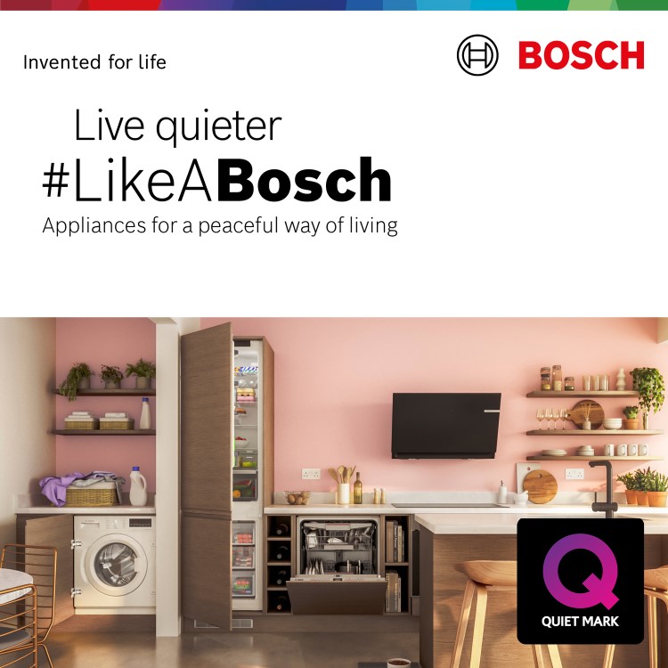 Bosch Series 4 7kg Wash 4kg Dry Integrated Washer Dryer