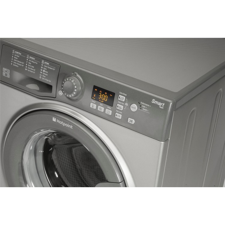 Hotpoint WMFUG863G 8kg 1600prm Freestanding Washing Machine - Graphite