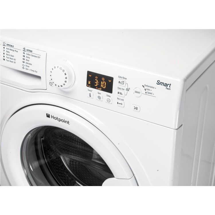 Hotpoint WMFUG863P 8kg 1600rpm Freestanding Washing Machine - White