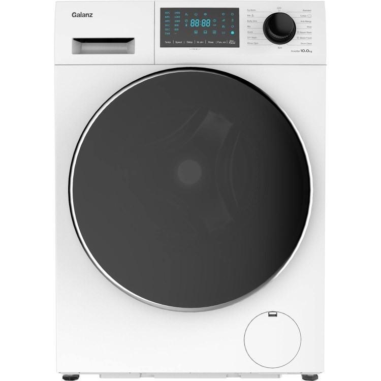 Galanz WMUK004W 10kg 1400rpm Freestanding Washing Machine - White