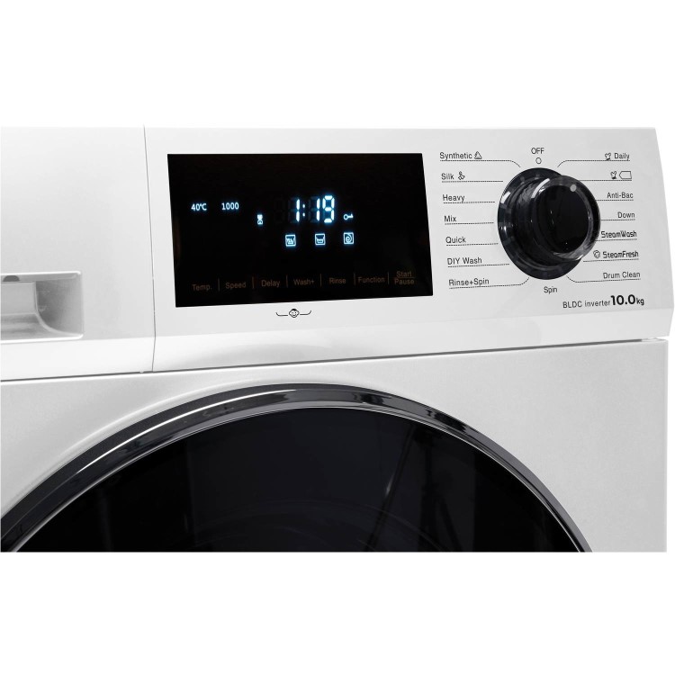 Galanz WMUK004W 10kg 1400rpm Freestanding Washing Machine - White