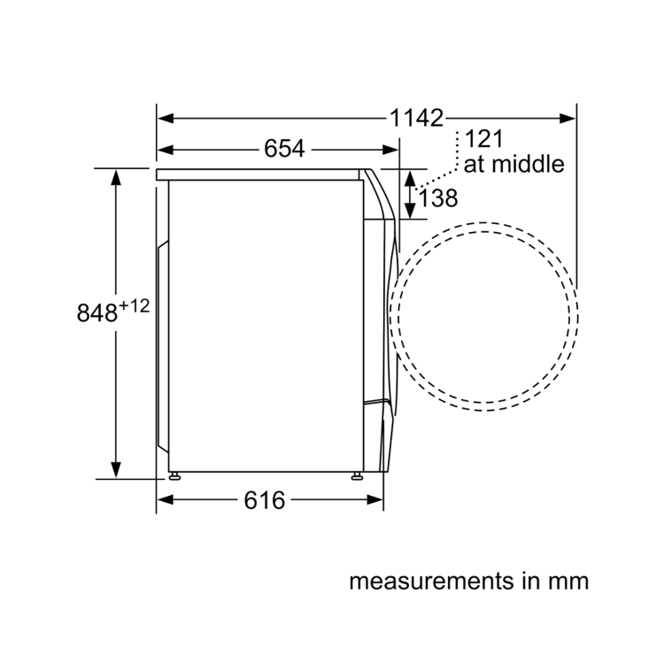 Bosch Series 8 i-Dos 10.5kg Wash 6kg Dry 1400rpm Washer Dryer - Grey