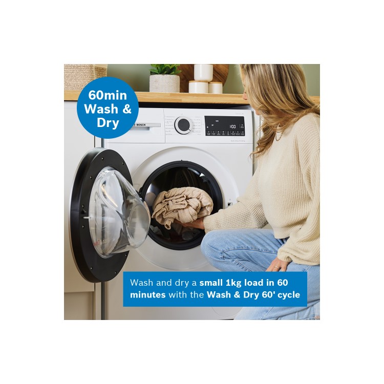 Bosch Series 6 10.5kg Wash 6kg Dry 1400rpm Washer Dryer - White