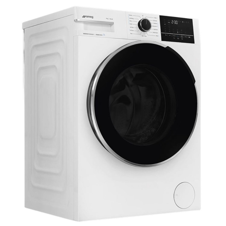 Smeg 9kg 1600rpm Washing Machine - White