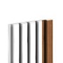 Waterproof Walnut Slatted Wall Panel End Cap Tonged